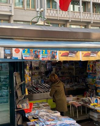 Chiosco Edicola zona Collatina Centro