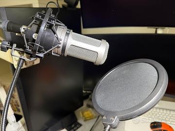 Audio-Technica AT2020 - Microfono + accessori