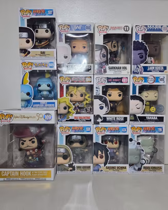 Lotto 12 Funko Pop Originali