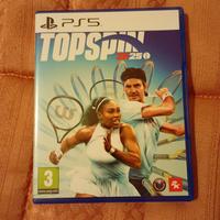 Top Spin 2k25 tennis PS5