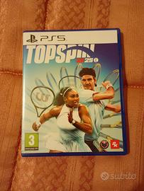 Top Spin 2k25 tennis PS5