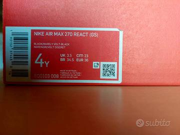 Air max 270 react
