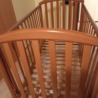 Lettino neonato con materasso