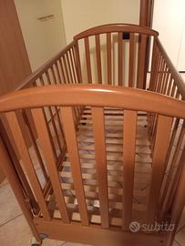 Lettino neonato con materasso