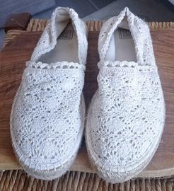 Espadrillas avorio artigianali