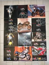 Poster moto cagiva 