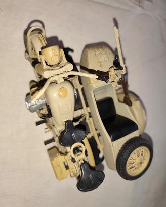 Modellino BMW  R75 con sidecar Polistil