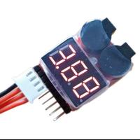voltmetro cicalino lipo 1s-8s RC elicottero moto