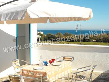 Terrazza FRONTE MARE Casa 6 posti Wi-Fi A/C Ostuni