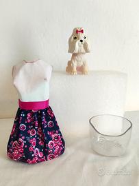 Abito + cane playset Barbie Color Me Cute