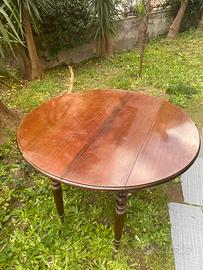 Tavolo rotondo legno