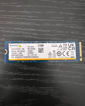 Kingston 512GB NVMe M.2 SSD – PCIe Gen4