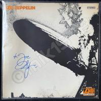 Led Zeppelin - LP Autografo di Robert Plant + COA