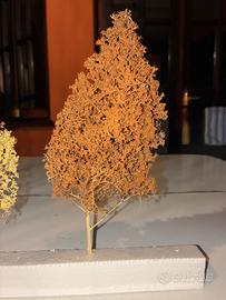 Alberi in scala N, H0, TT