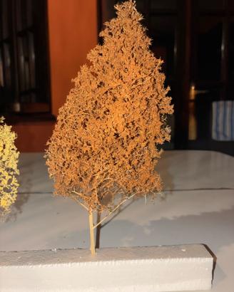 Alberi in scala N, H0, TT