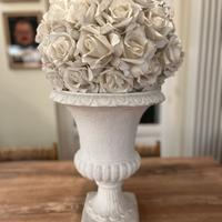 Vaso ornamentale shabby
