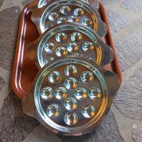 Set in acciaio inox per lumache