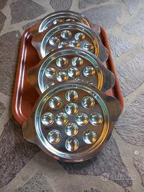 Set in acciaio inox per lumache