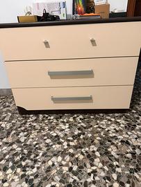 Letto più armadio più comò