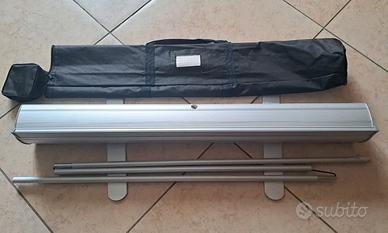 Roll Up solo struttura da 80 cm x 200 cm