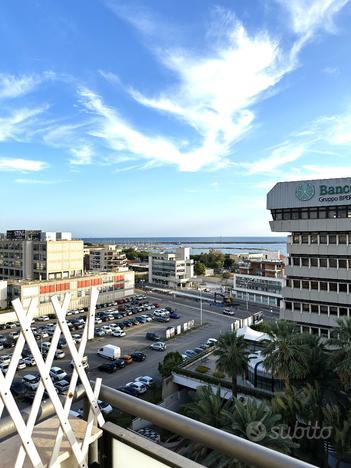 Cagliari centro Viale Bonaria panoramico Pentavano