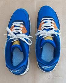 nike air max 90 premium "game royal light cream"