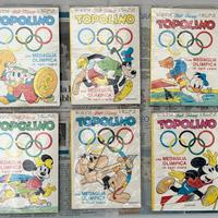Topolino olimpiadi 1972 libretti e medaglie