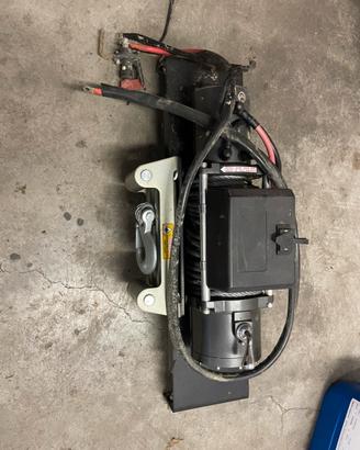 Piastra con vericello per jeep cj7