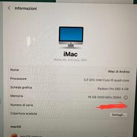 Apple iMac 3,4 GHz Intel Core i5