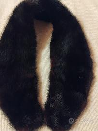 Collo di vera pelliccia 
