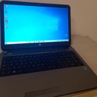Hp 250 15.6" Intel 8 gb/500 gb/w10/batt.nuova
