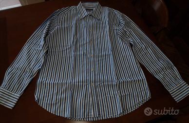 Camicia PROJECT CLASSICO righe blue/azzurro XL Us.