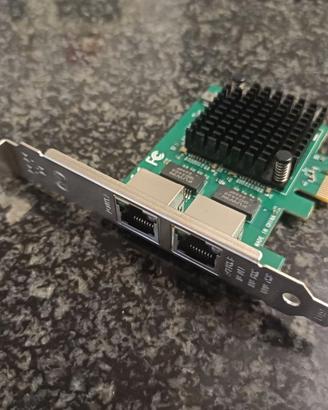 Scheda di rete 2,5 Gbps x2