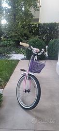 Bicicletta bambina rosa