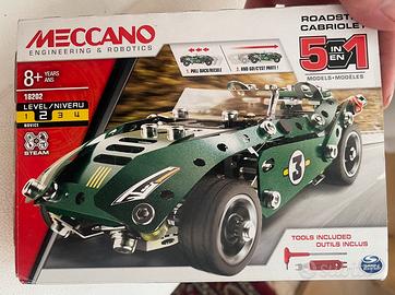 meccano 8+ roadster cabriolet nuovo
