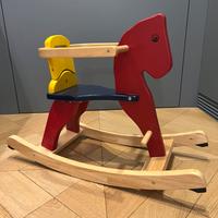 Cavallino dondolo in legno