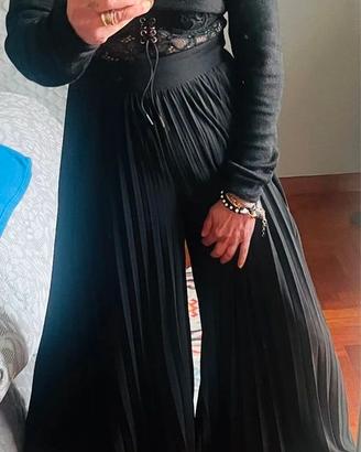 pantalone donna plissettato Intrend