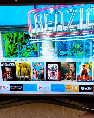 Smart TV Samsung 49° Base Manuali Cavi Celecomando