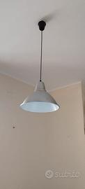 Lampadario a sospensione grigio