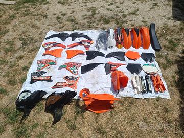 Kit plastiche KTM Sx Exc 125/250 04/14 cross KTM 