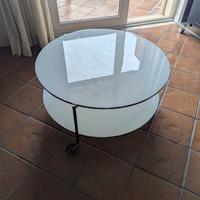 Tavolo da caffè IKEA Strind - Vetro e acciaio