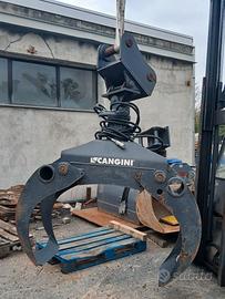 Pinza forestale Cangini WG 2000-R160 + rotatore