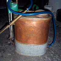 POMPA A SPALLA IN RAME / IRRORATORE