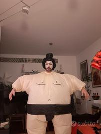 costume di carnevale lottatore di sumo