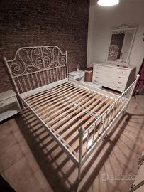 Letto IKEA Leirvik con doghe 160x200