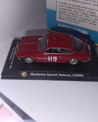 ALFA ROMEO Giulietta sprint veloce scala 1.43 