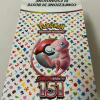 Case bundle 151 pokemon sigillato
