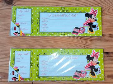 Inviti Compleanno Minnie