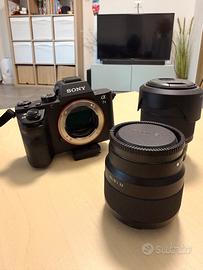 Sony A7II mirrorless + 28-70 FE + 50mm F1.8