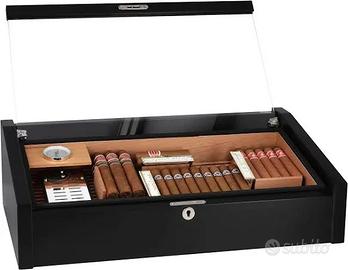 Humidor Adorini Vega Deluxe - nero